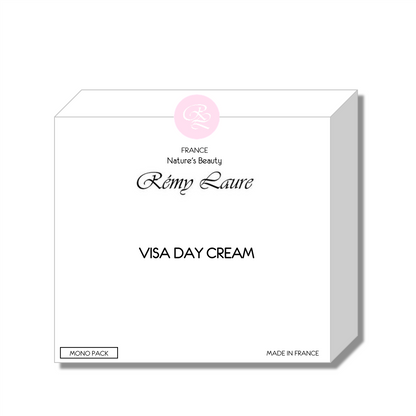 VISA-DAY Cream Box - Multi-Action Day Cream for Sensitive Skin Featuring Allantoin, Blueberry Extract, and Macadamia Oil for Ultimate Hydration and Nutrition